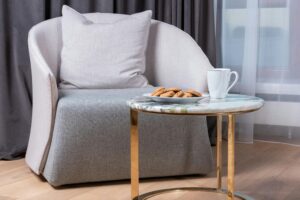 Coffee table in marble