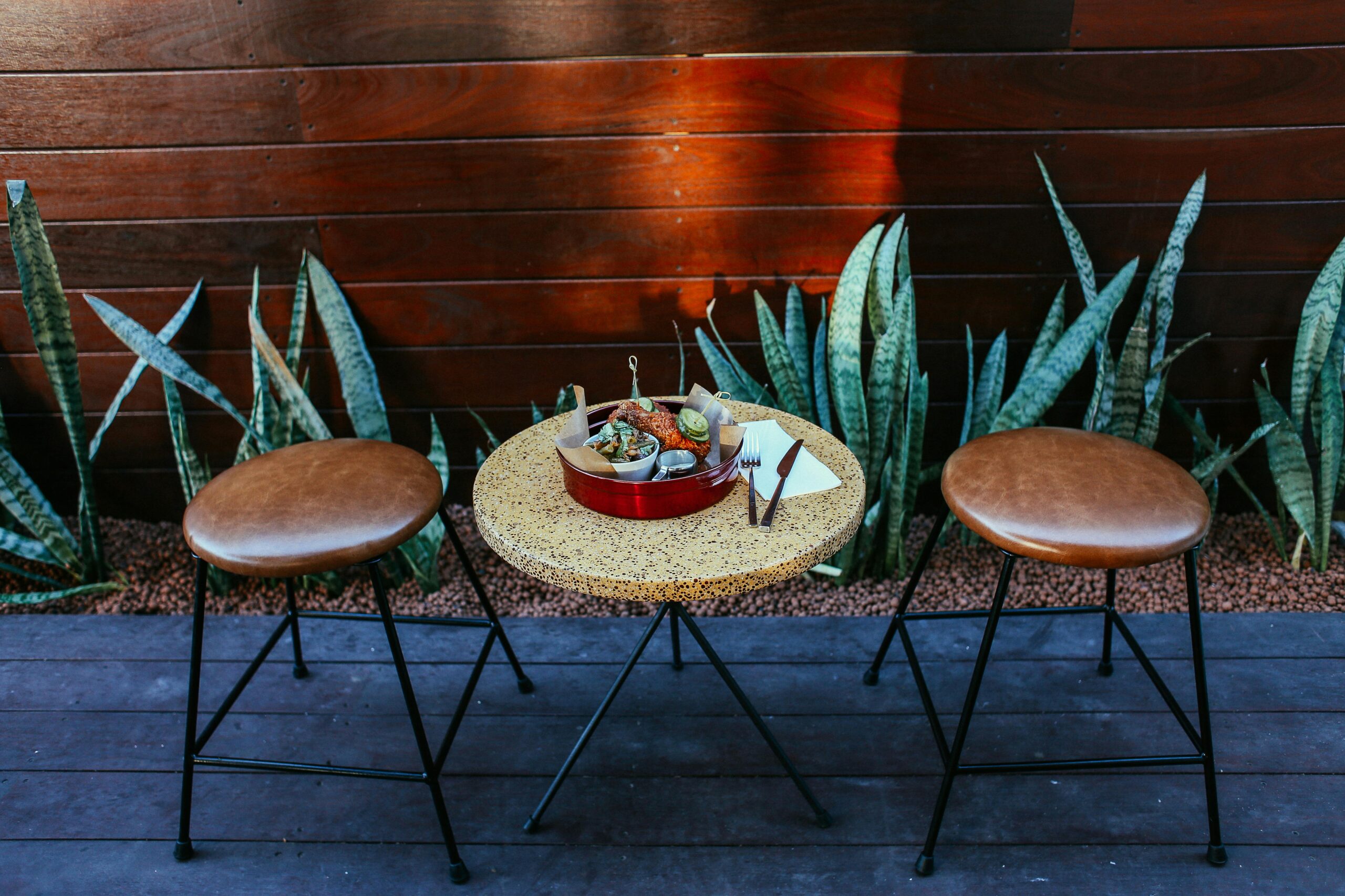 Stone coffee table